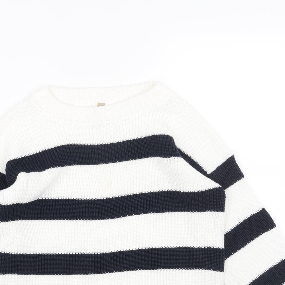 Womens UK Size XS Soyaconcept White Pullover Jumper