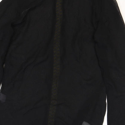 Womens UK Size 10 Atmosphere Black Basic Blouse