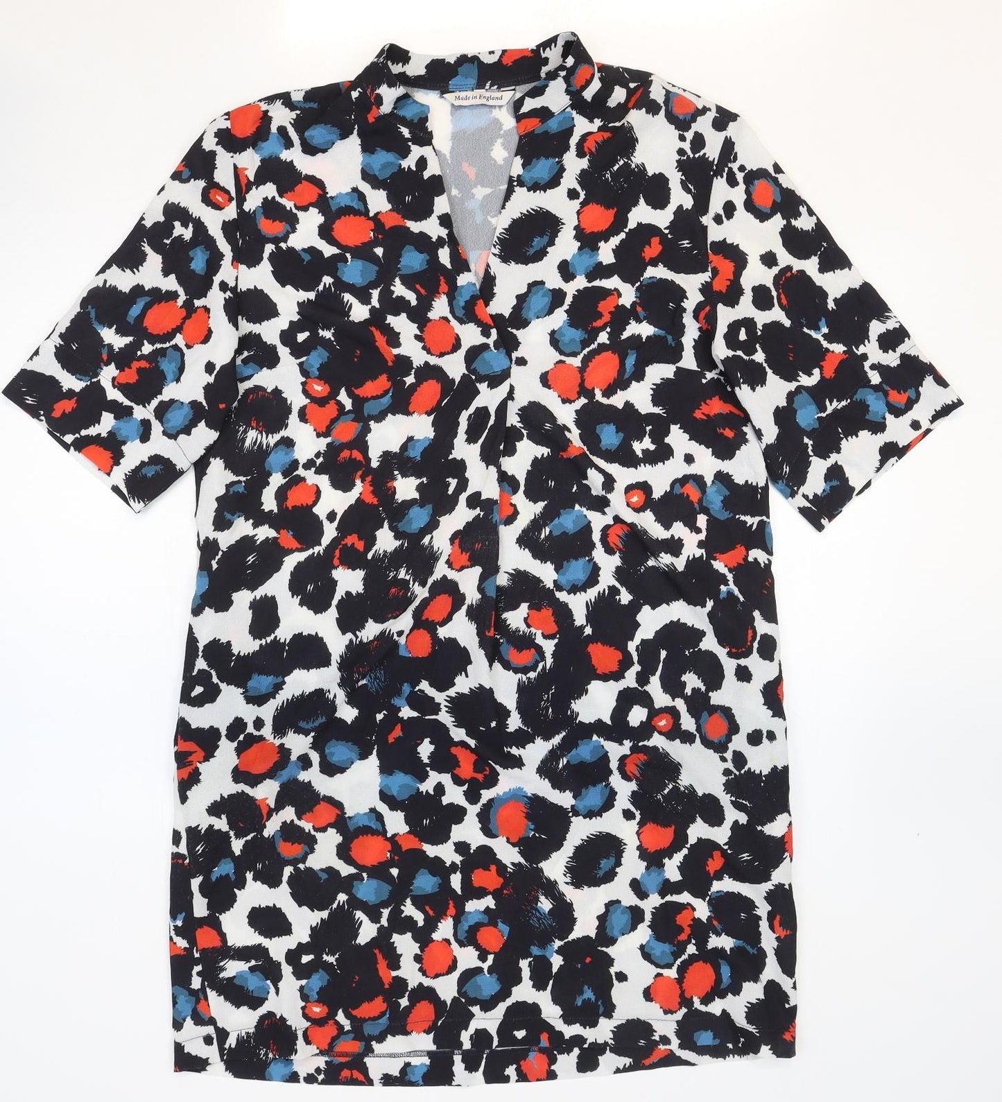 Womens UK Size M Preworn Multicoloured Basic Blouse