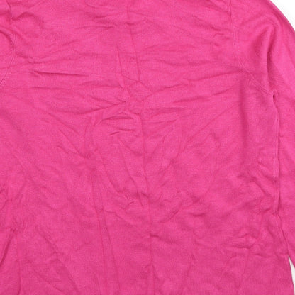 Womens UK Size M Sarah Hamilton Pink Pullover Jumper