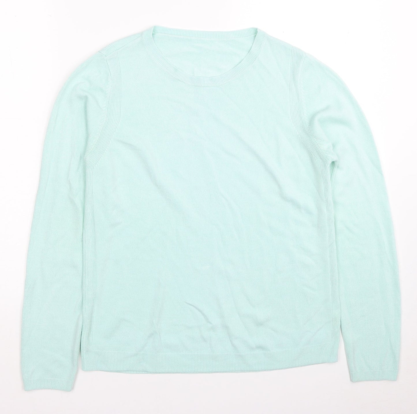 Womens UK Size 10 Marks and Spencer Blue Pullover Jumper
