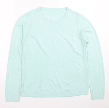 Womens UK Size 10 Marks and Spencer Blue Pullover Jumper