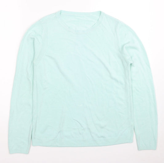 Womens UK Size 10 Marks and Spencer Blue Pullover Jumper