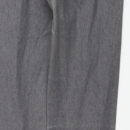 FOREVER 21 Womens Grey Cotton Skinny Jeans Size 27 in Regular Zip
