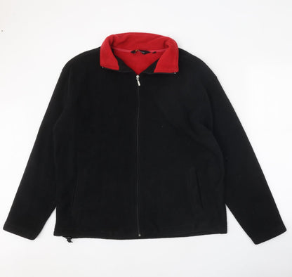 Mens UK Size L Cutting Edge Black Jacket