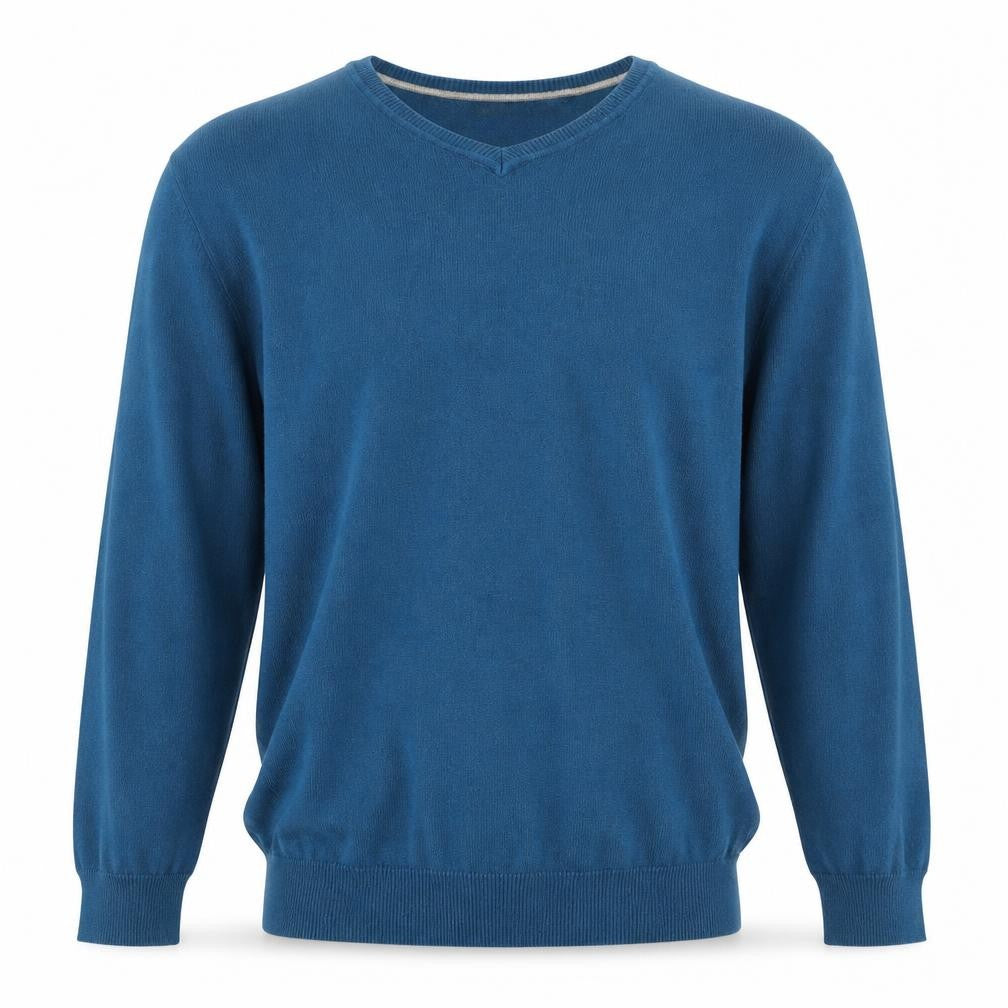 Mens UK Size M George Blue Pullover Jumper