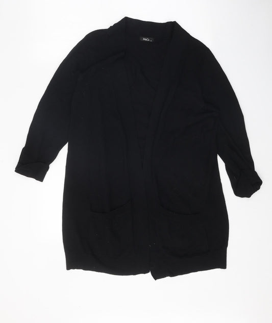 Womens UK Size M M&Co Black Cardigan Jumper