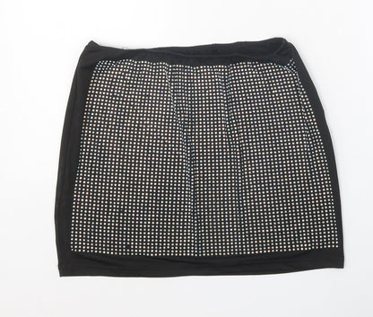 Womens UK Size S Preworn Mini  Skirt