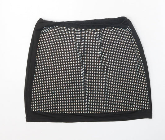Womens UK Size S Preworn Mini  Skirt