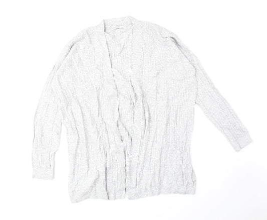 Womens UK Size M Matalan Grey Cardigan Jumper