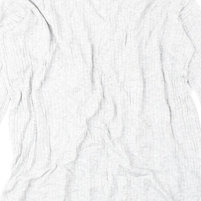Womens UK Size M Matalan Grey Cardigan Jumper