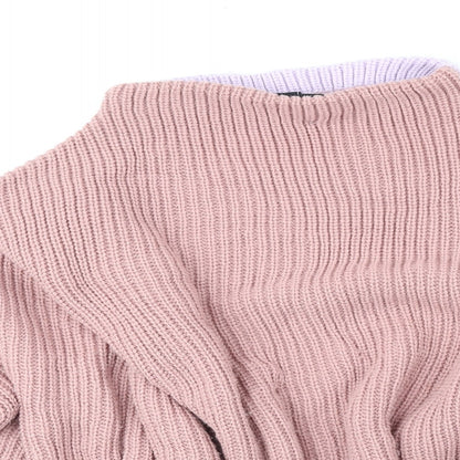 Womens UK Size 10 PRETTYLITTLETHING Multicoloured Pullover Jumper