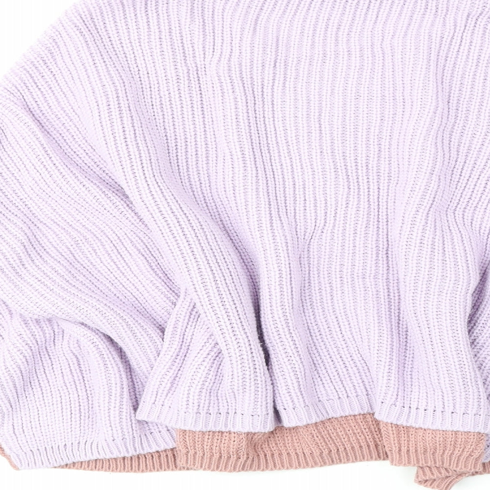 Womens UK Size 10 PRETTYLITTLETHING Multicoloured Pullover Jumper