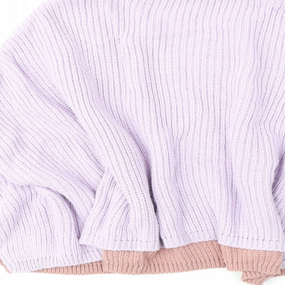 Womens UK Size 10 PRETTYLITTLETHING Multicoloured Pullover Jumper