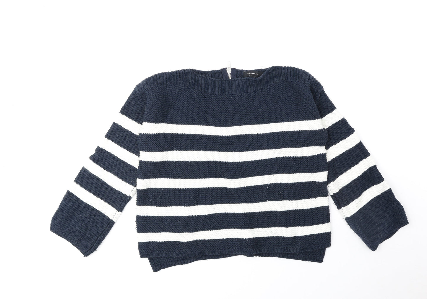 Womens UK Size 10 Atmosphere Blue Pullover Jumper