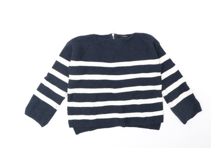 Womens UK Size 10 Atmosphere Blue Pullover Jumper
