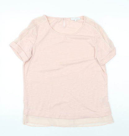 Womens UK Size 12 RJR.John Rocha Pink Basic T-Shirt