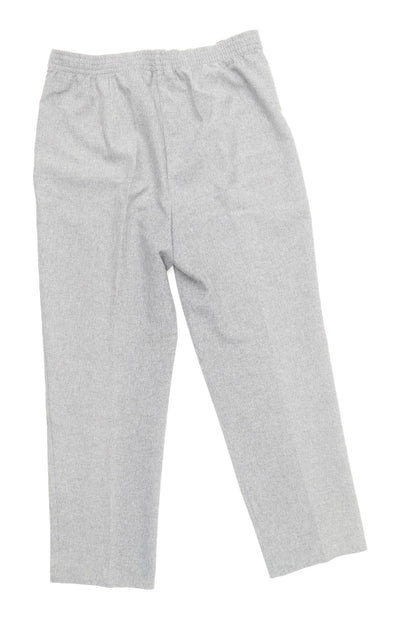Bonmarché Womens Grey Polyester Trousers Size 12 Regular