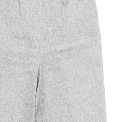 Bonmarché Womens Grey Polyester Trousers Size 12 Regular