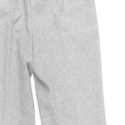 Bonmarché Womens Grey Polyester Trousers Size 12 Regular