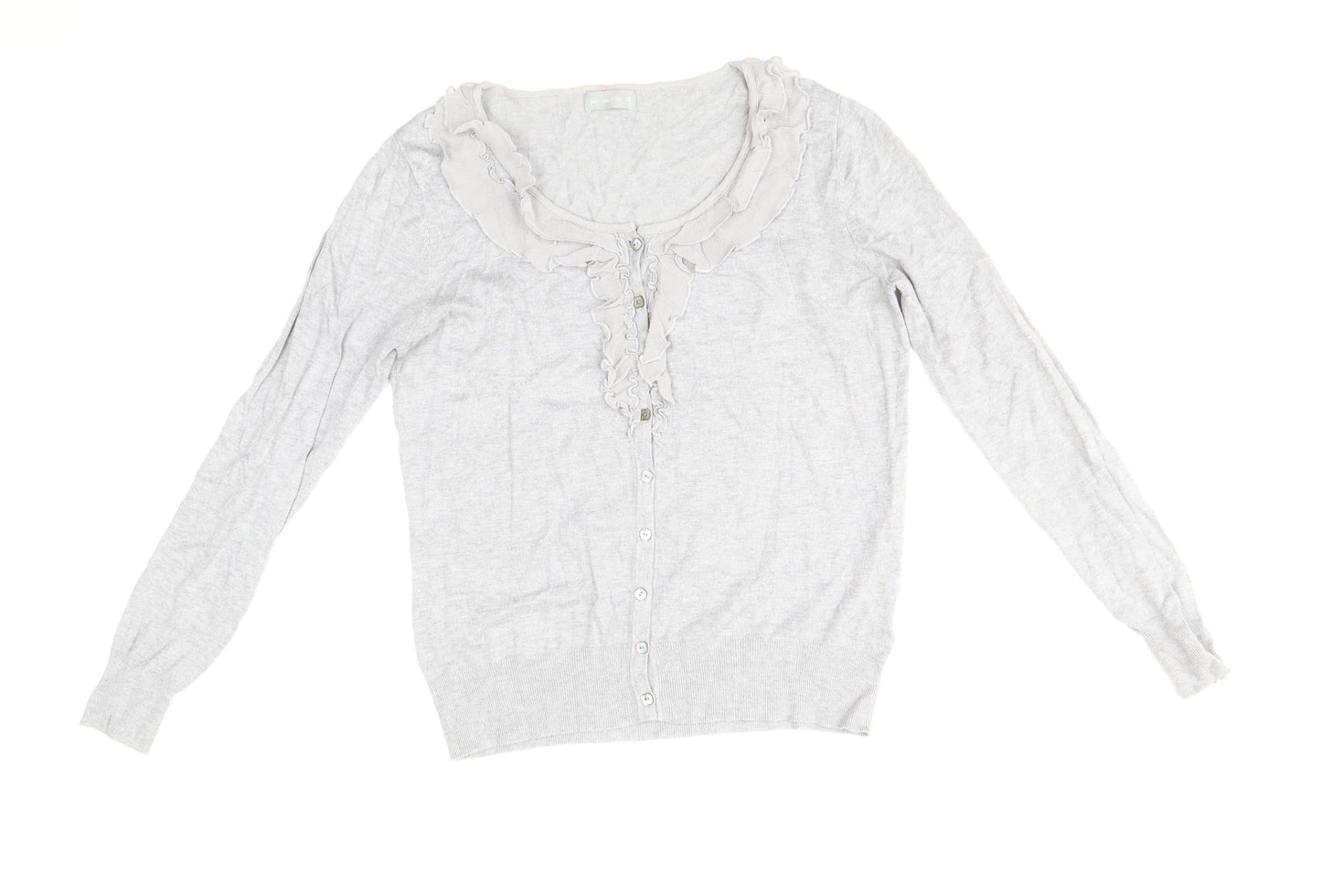 Womens UK Size 12 Per Una Grey Cardigan Jumper