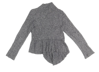 Knitted & Knotted Womens Blue V-Neck Cotton Pullover Jumper Size S