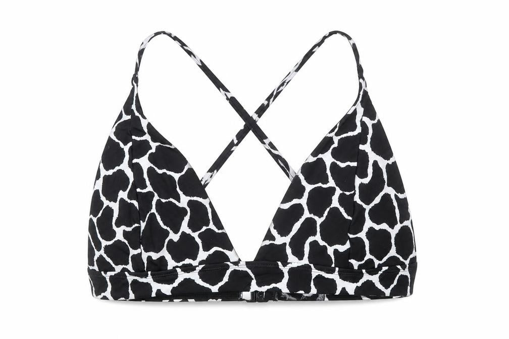 Marks and Spencer Womens Black Geometric Polyamide One Piece Size 22
