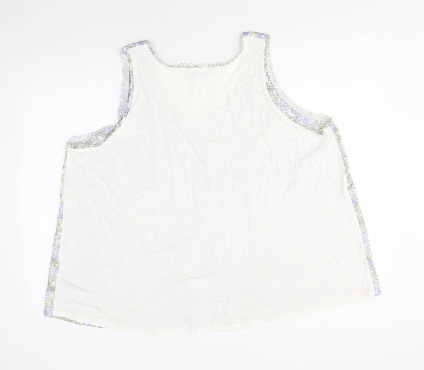Womens UK Size 24 Marks and Spencer Multicoloured Basic Tank