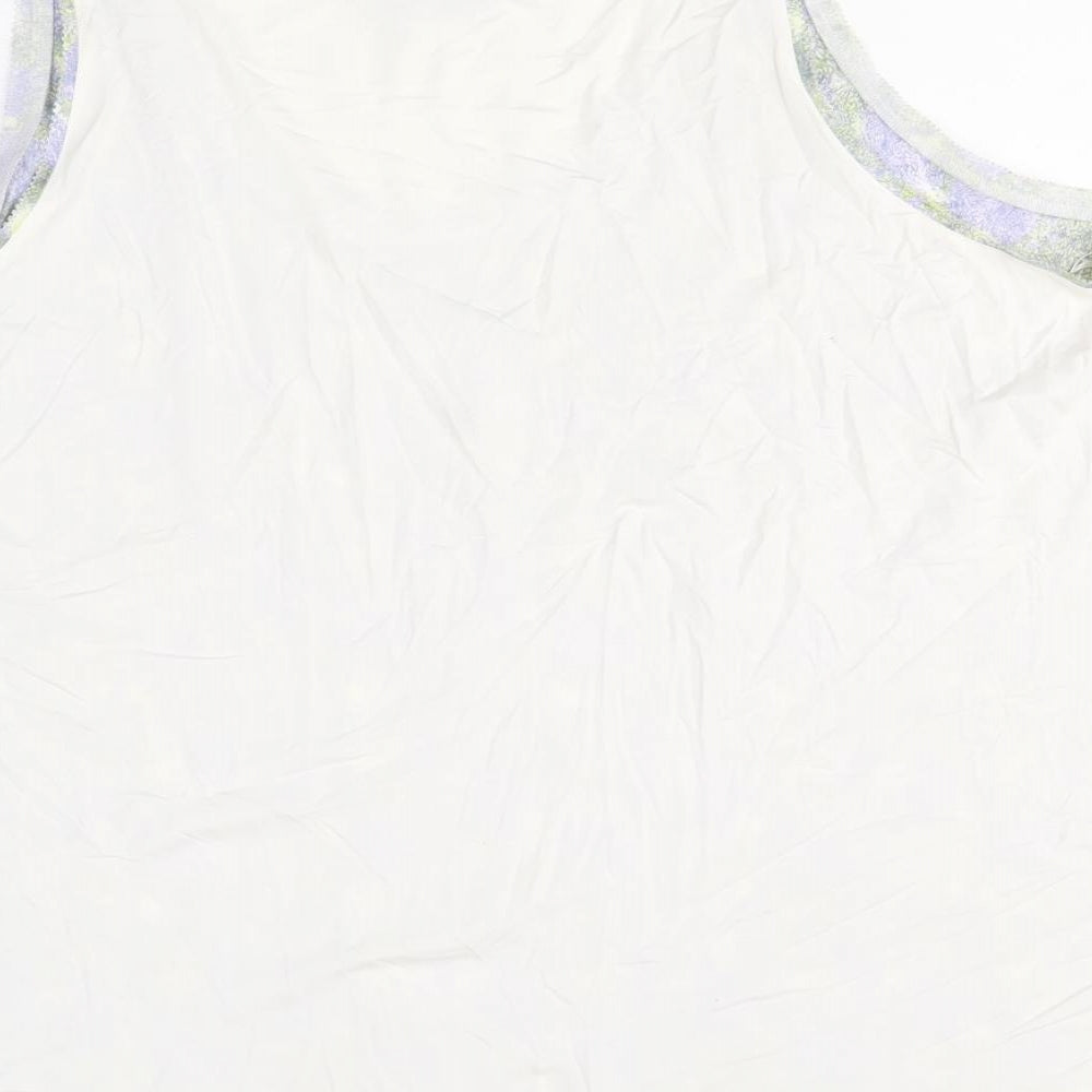 Womens UK Size 24 Marks and Spencer Multicoloured Basic Tank