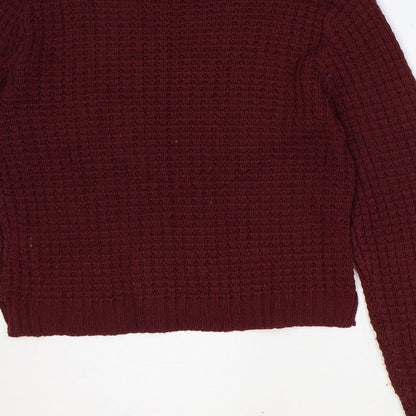 Womens UK Size 14 Select Red Pullover Jumper