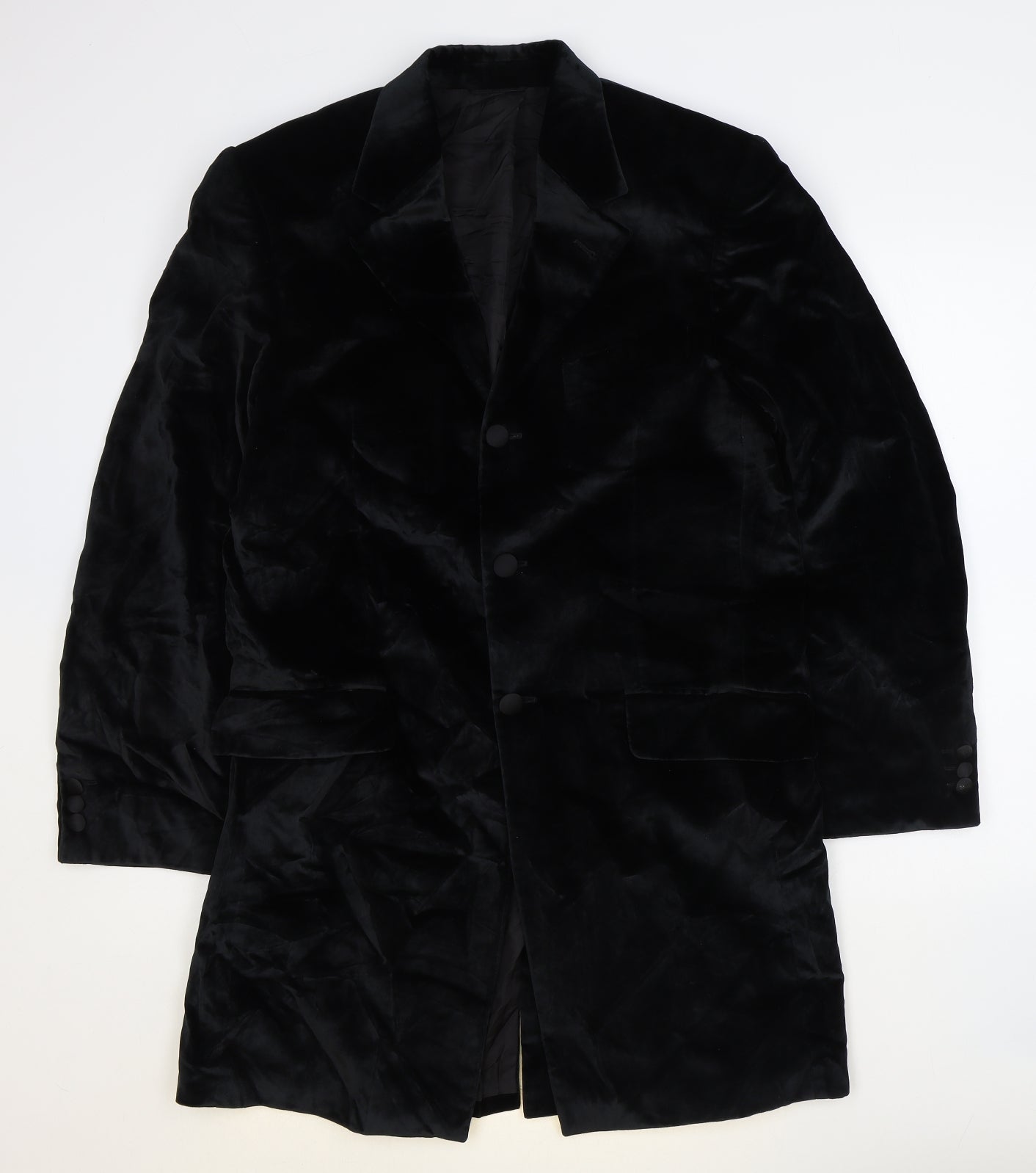 Mens UK Size 36 Masterhand Regular Black Suit Jacket