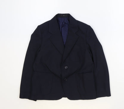 Truetex Boys Blue Jacket Blazer Size 3XL Button
