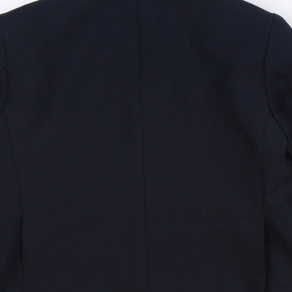 Truetex Boys Blue Jacket Blazer Size 3XL Button