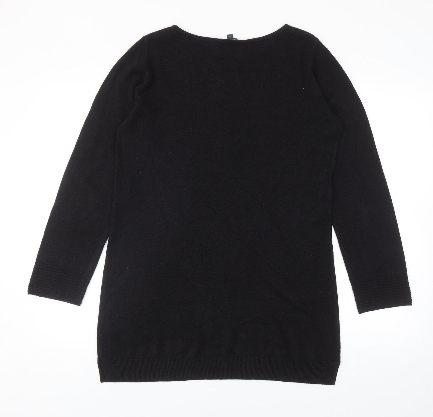 Womens UK Size 12 Bonmarché Black Pullover Jumper