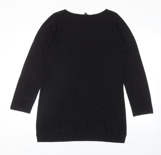 Womens UK Size 12 Bonmarché Black Pullover Jumper