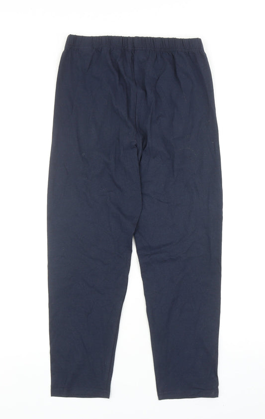 Womens UK Size 8 Afibel Regular Fit Jogger Blue Trousers