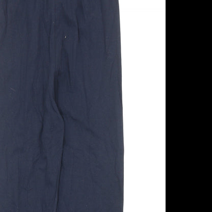 Womens UK Size 8 Afibel Regular Fit Jogger Blue Trousers
