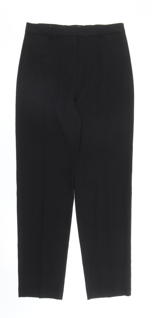 Womens UK Size 10 Marks and Spencer Regular Fit  Black Trousers