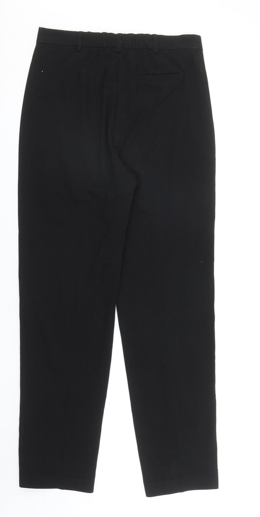 Womens UK Size 10 Marks and Spencer Regular Fit  Black Trousers