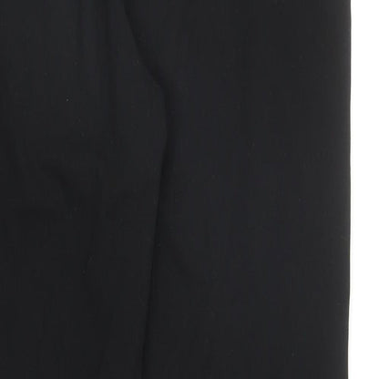 Womens UK Size 10 Marks and Spencer Regular Fit  Black Trousers