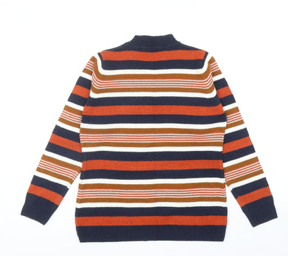 Womens UK Size S EWM Multicoloured Pullover Jumper