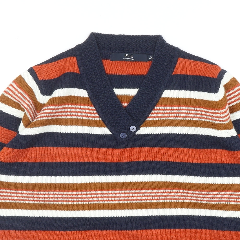 Womens UK Size S EWM Multicoloured Pullover Jumper