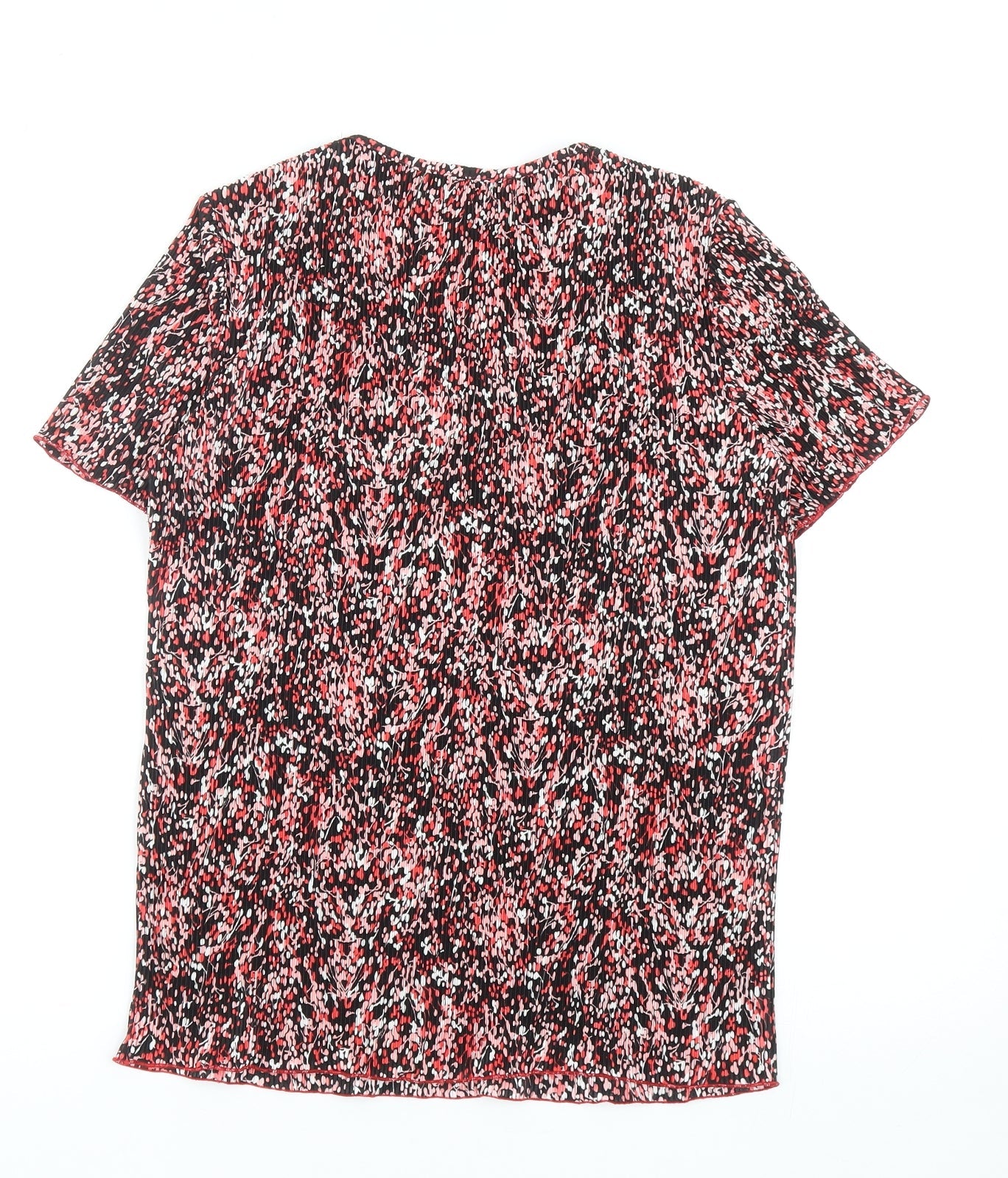 Womens UK Size 12 Daxon Multicoloured Basic T-Shirt