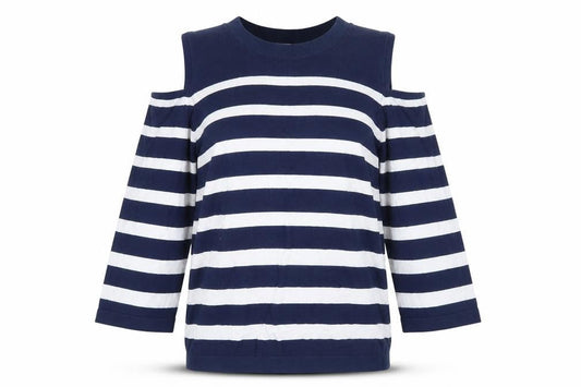 Womens UK Size 8 Soon Blue Pullover Jumper