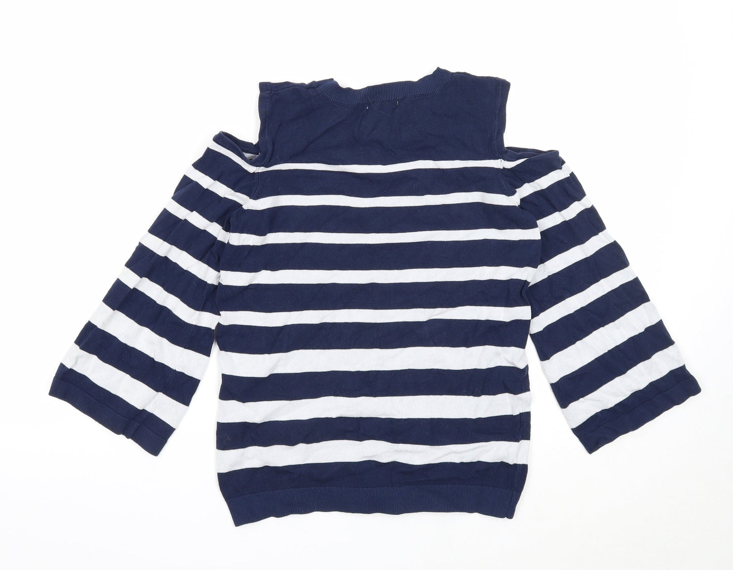 Womens UK Size 8 Soon Blue Pullover Jumper