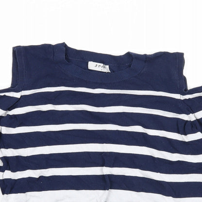 Womens UK Size 8 Soon Blue Pullover Jumper
