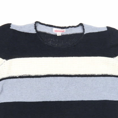 Womens UK Size 12 Slimma Multicoloured Pullover Jumper