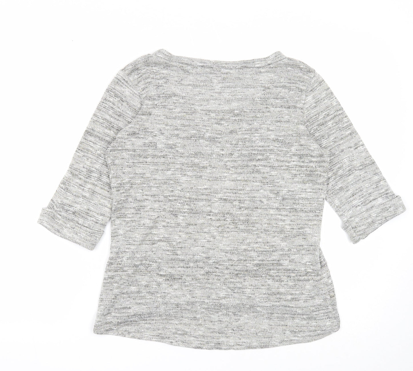 Womens UK Size 8 New Look Grey Pullover Jumper