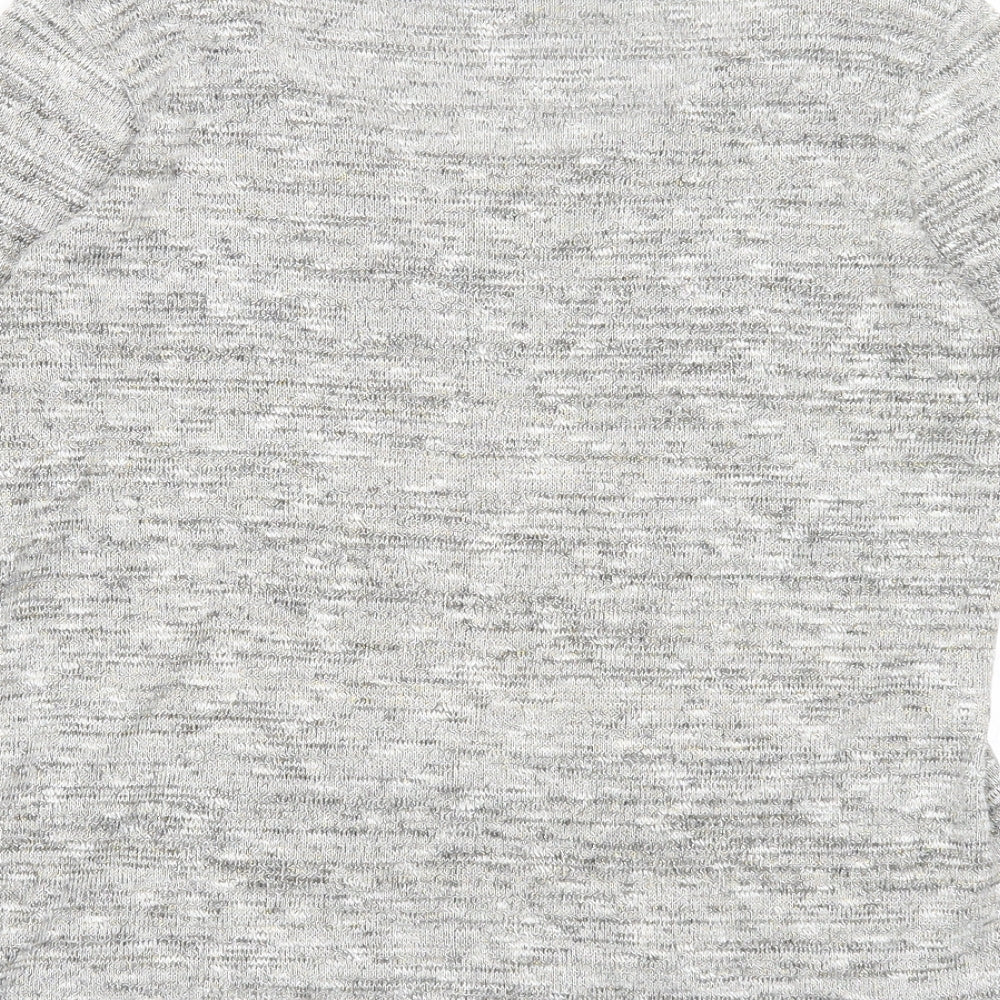 Womens UK Size 8 New Look Grey Pullover Jumper