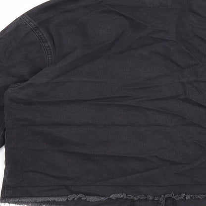 Womens UK Size 10 Denim & Co. Black Jacket
